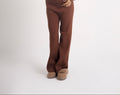 RIB KNIT TROUSERS