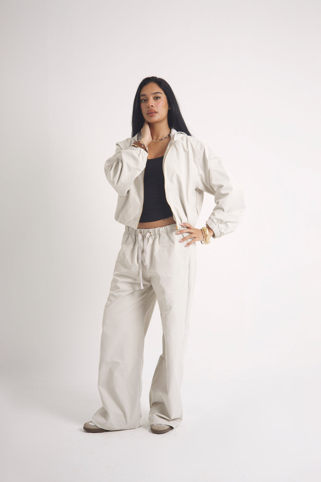 HOODIE BOMBER JACKET TRACK SUIT