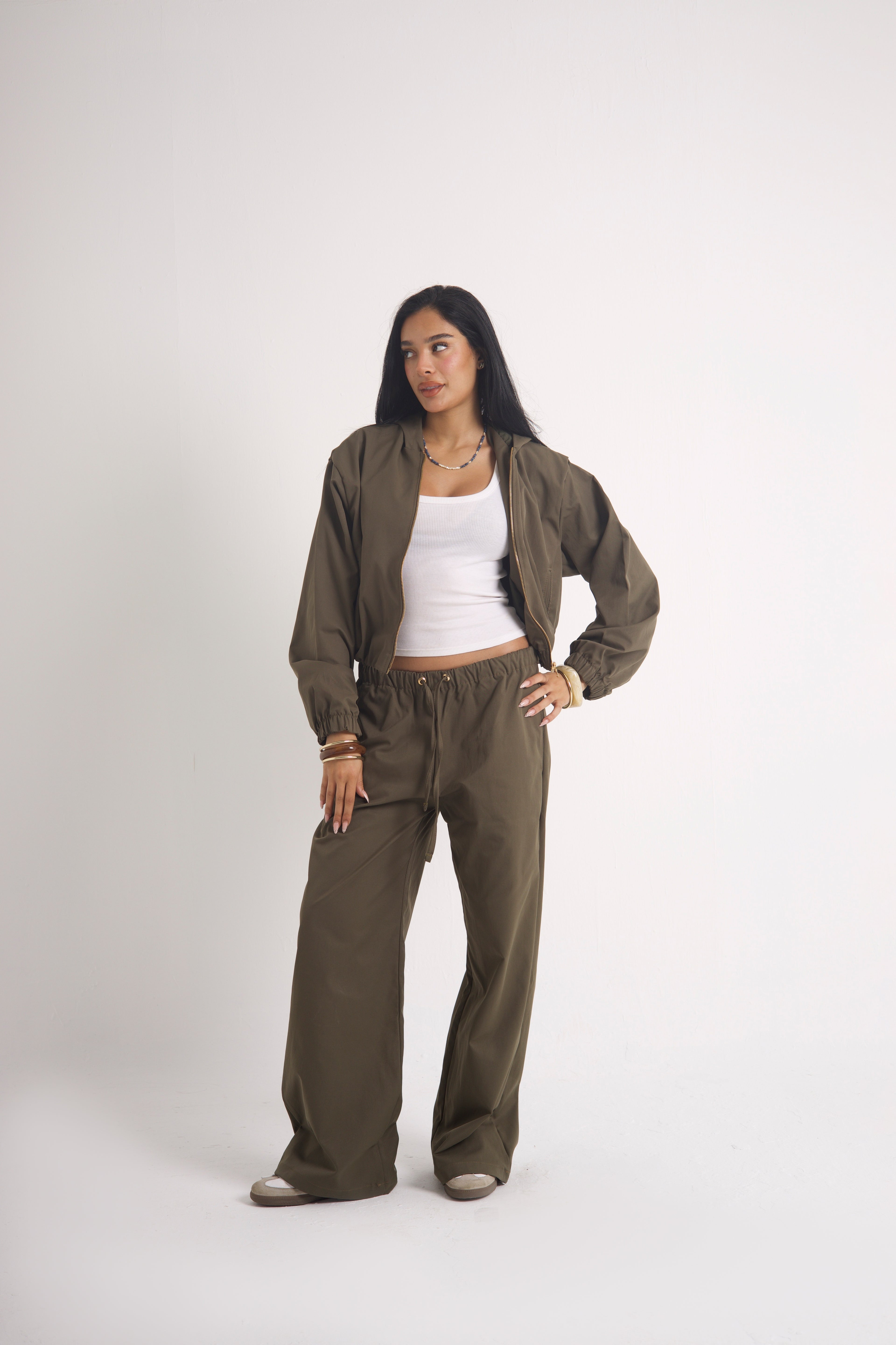 HOODIE BOMBER JACKET TRACK SUIT