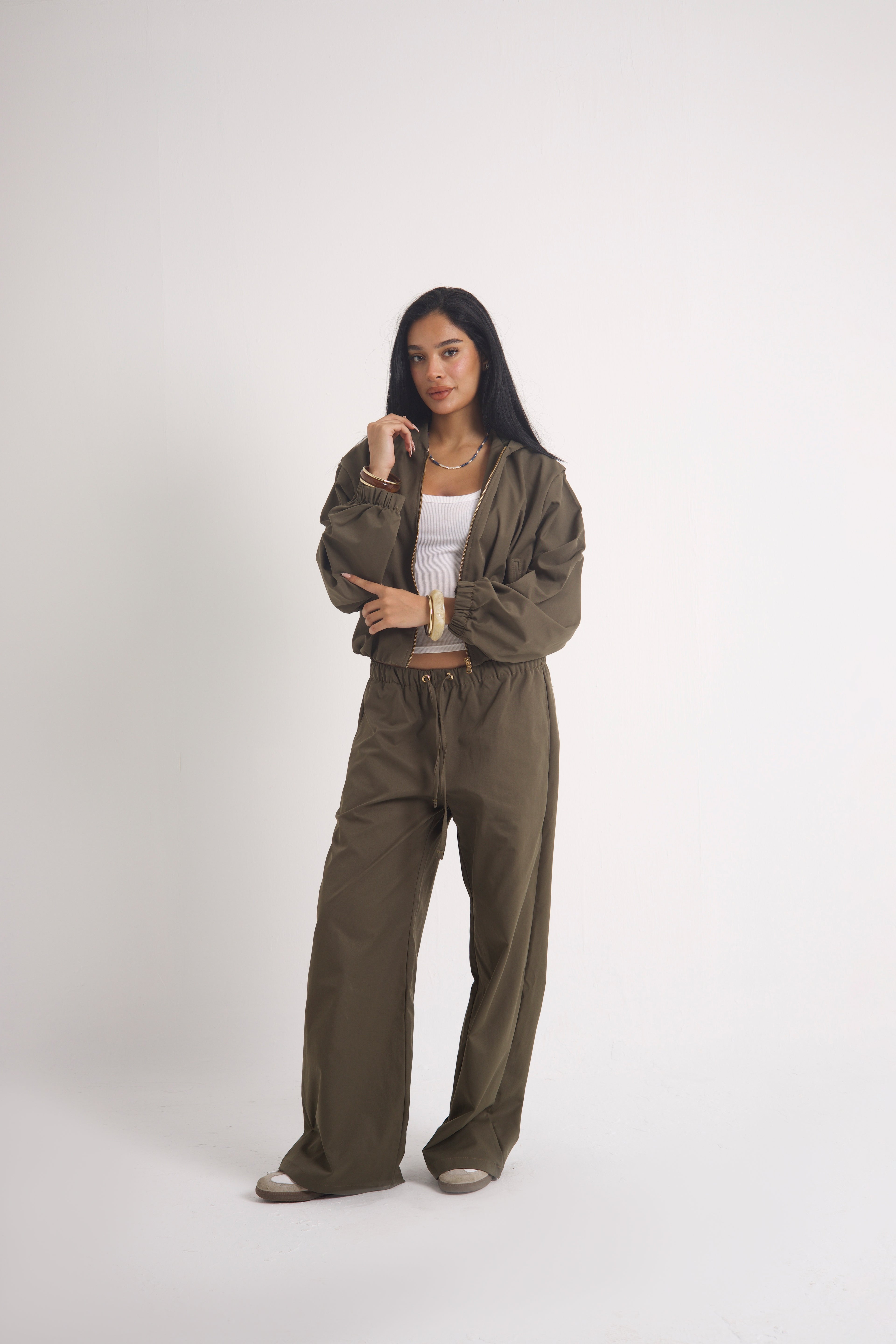 HOODIE BOMBER JACKET TRACK SUIT