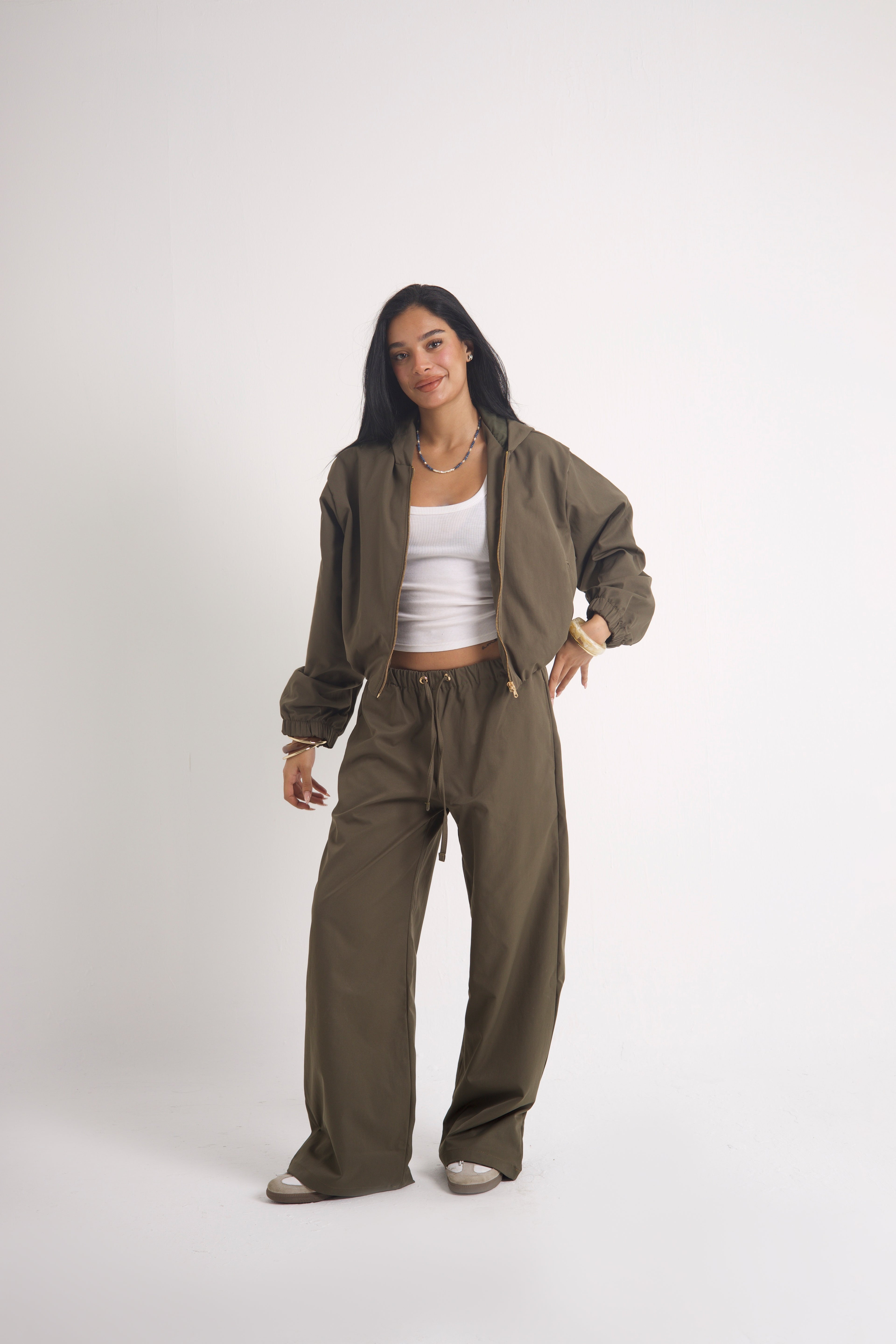 HOODIE BOMBER JACKET TRACK SUIT