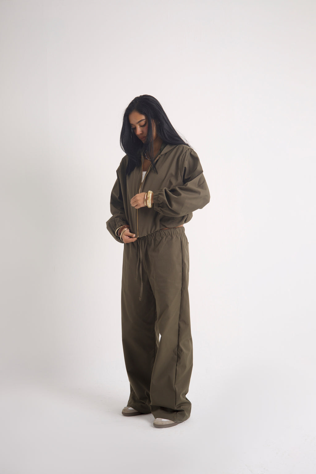 HOODIE BOMBER JACKET TRACK SUIT