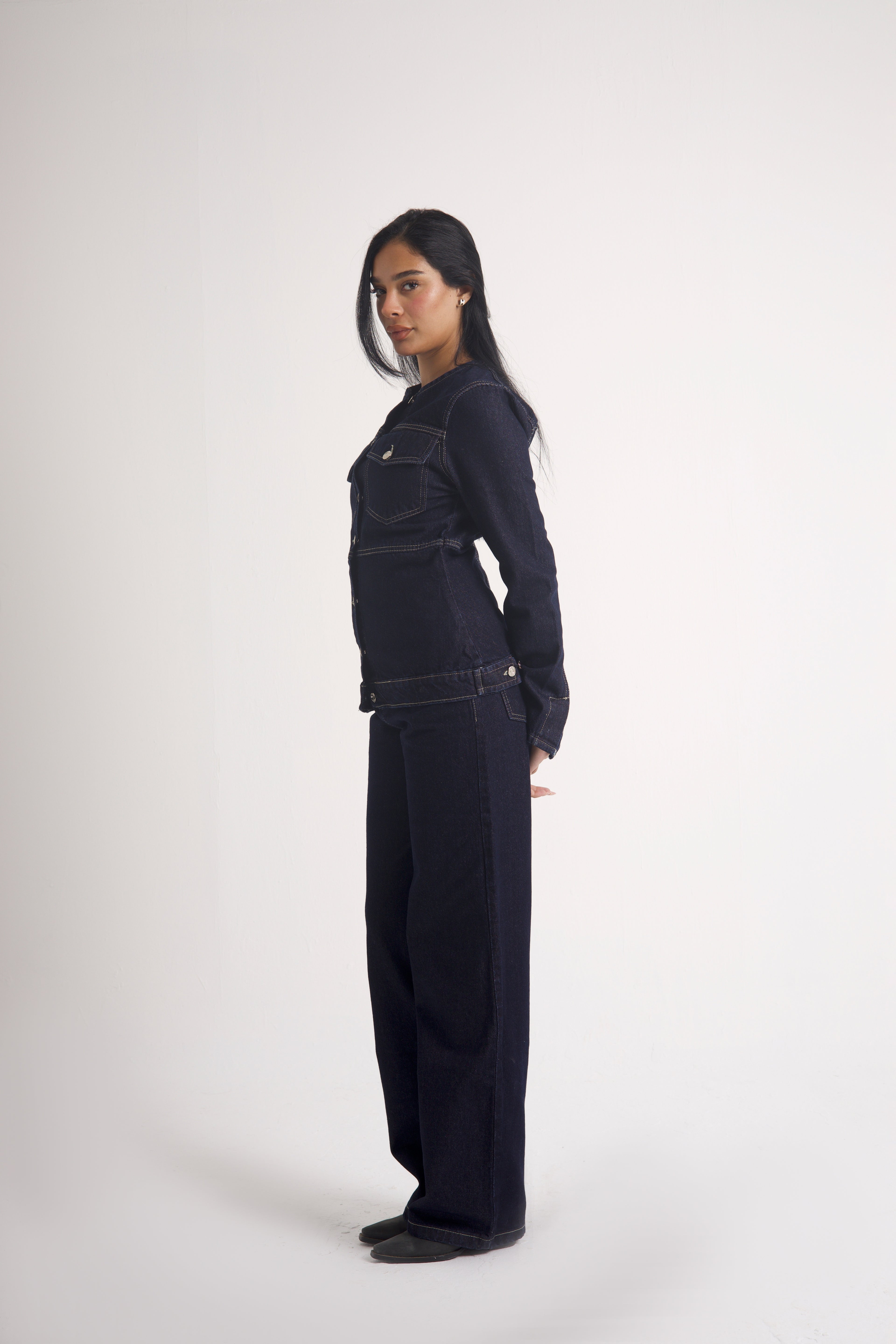 FITTED DENIM JACKET