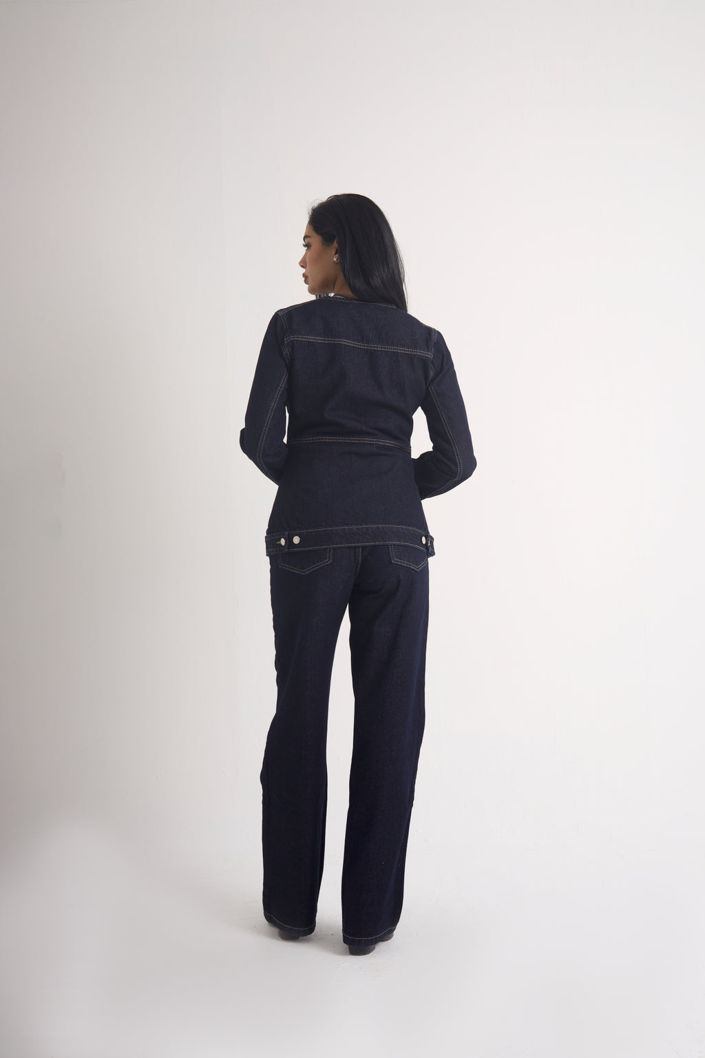 WIDE-LEG HIGH WAIST JEANS