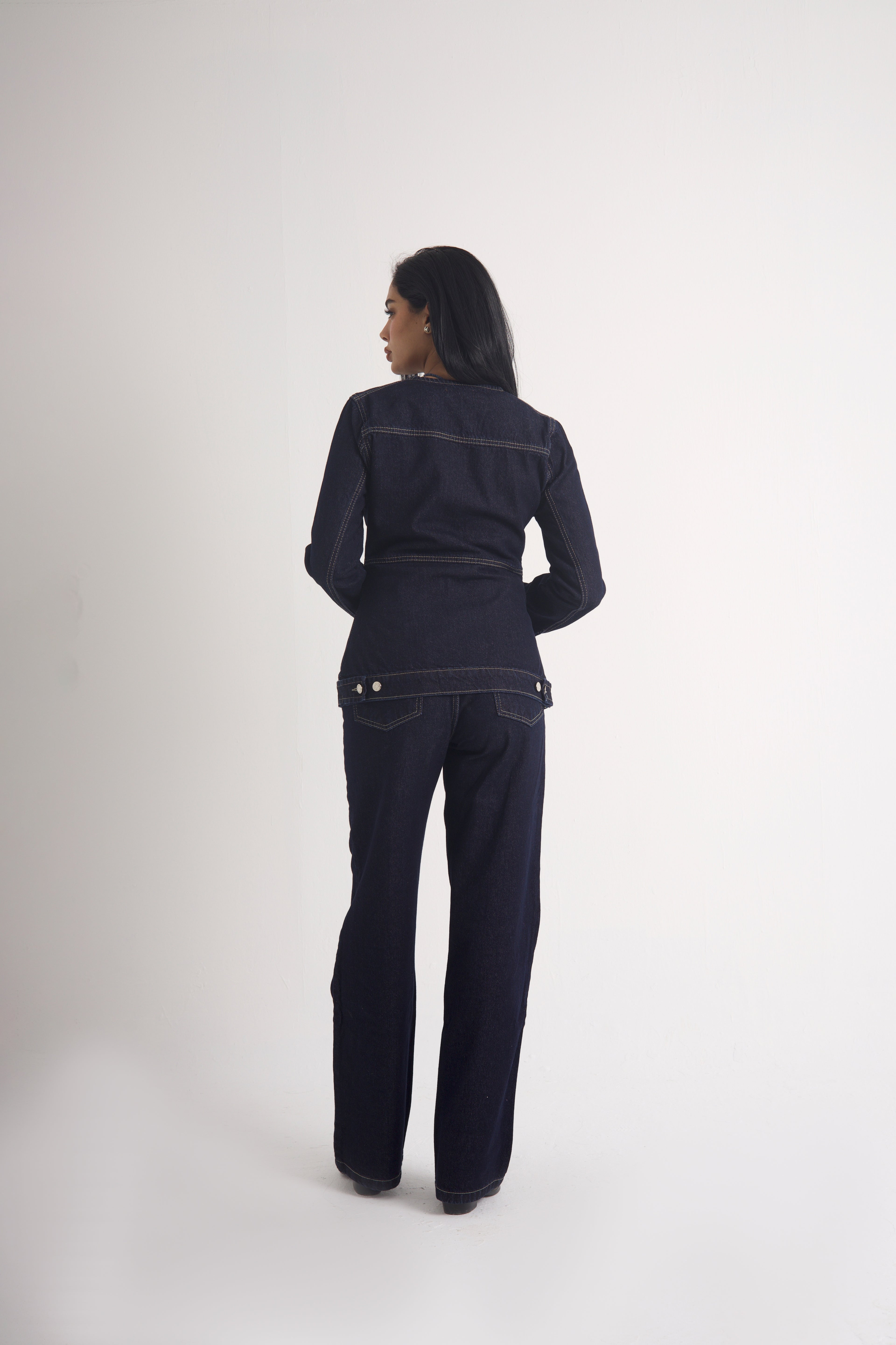 WIDE-LEG HIGH WAIST JEANS