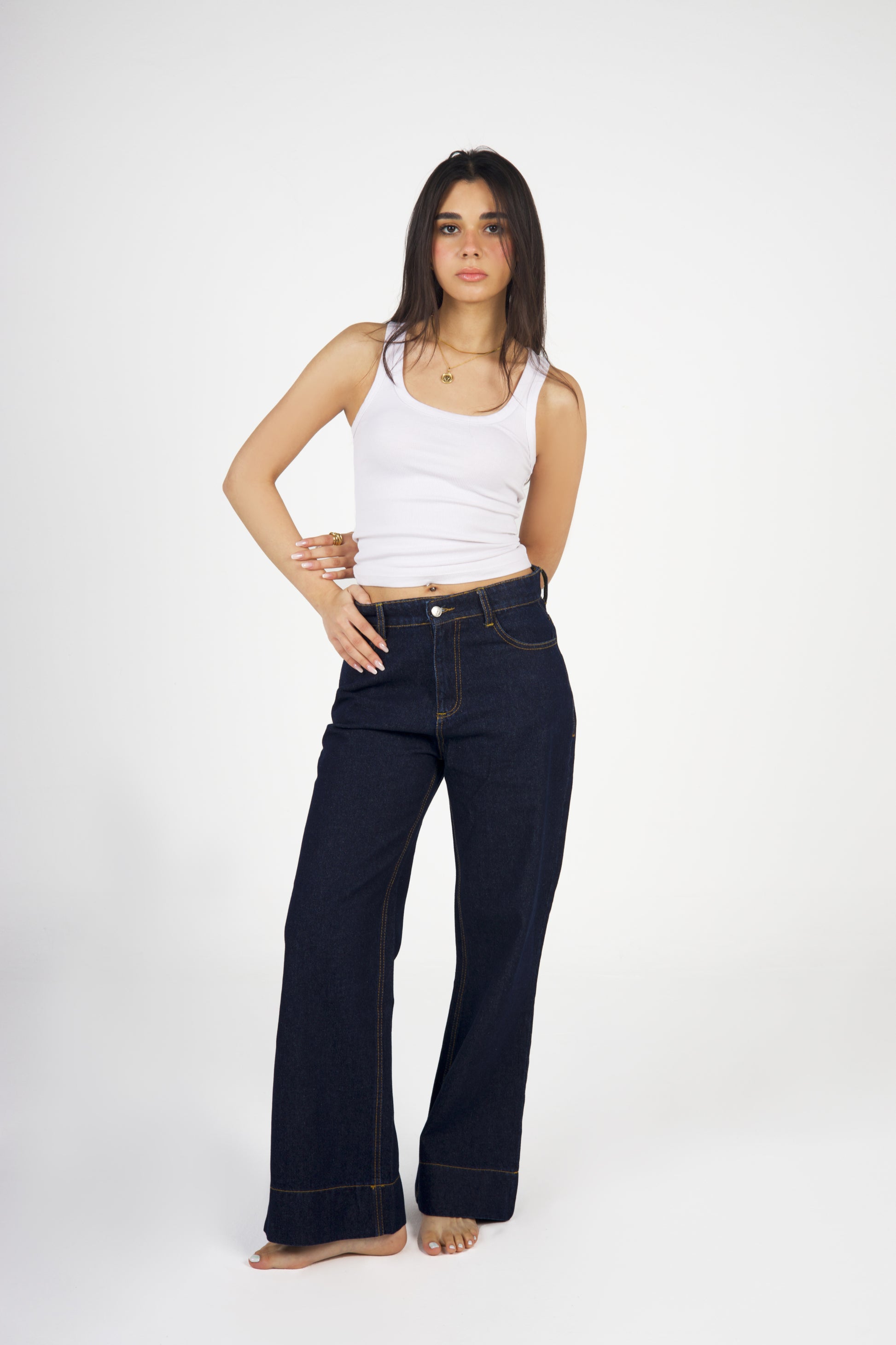 WIDEHEM JEANS