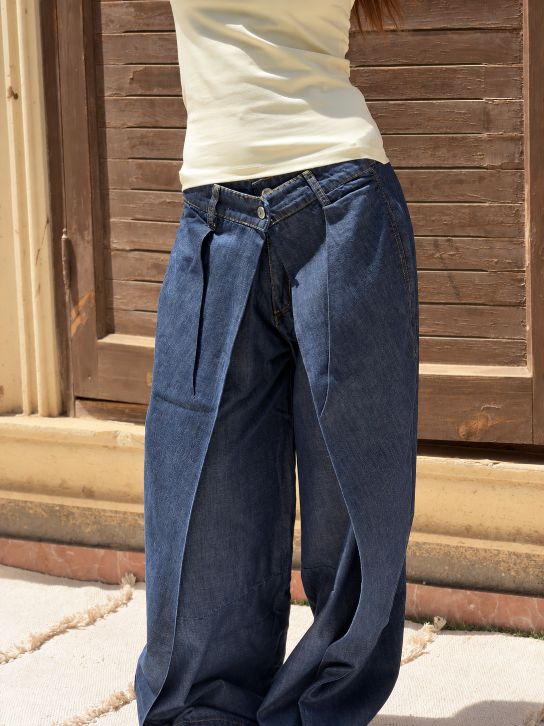 Balloon Pleated Pant
