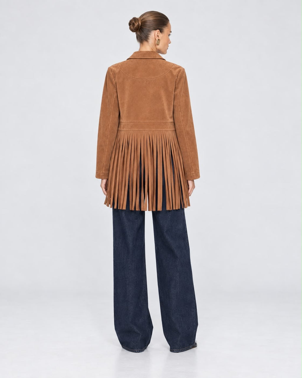 SUEDE FRINGE JACKET