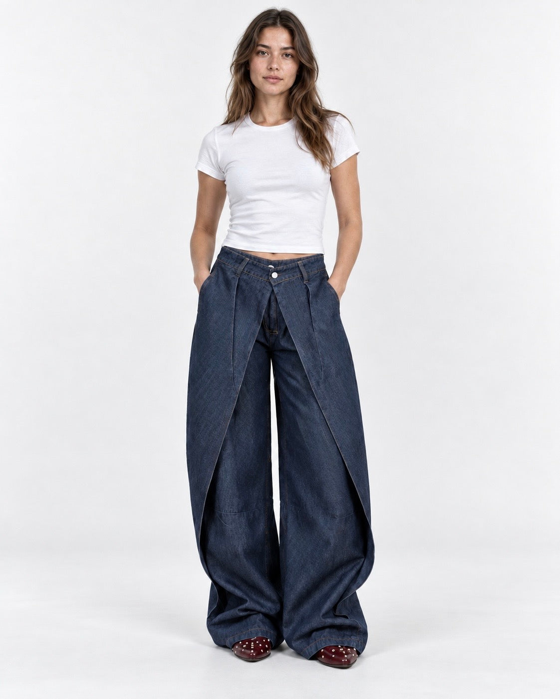 Balloon Pleated Pant