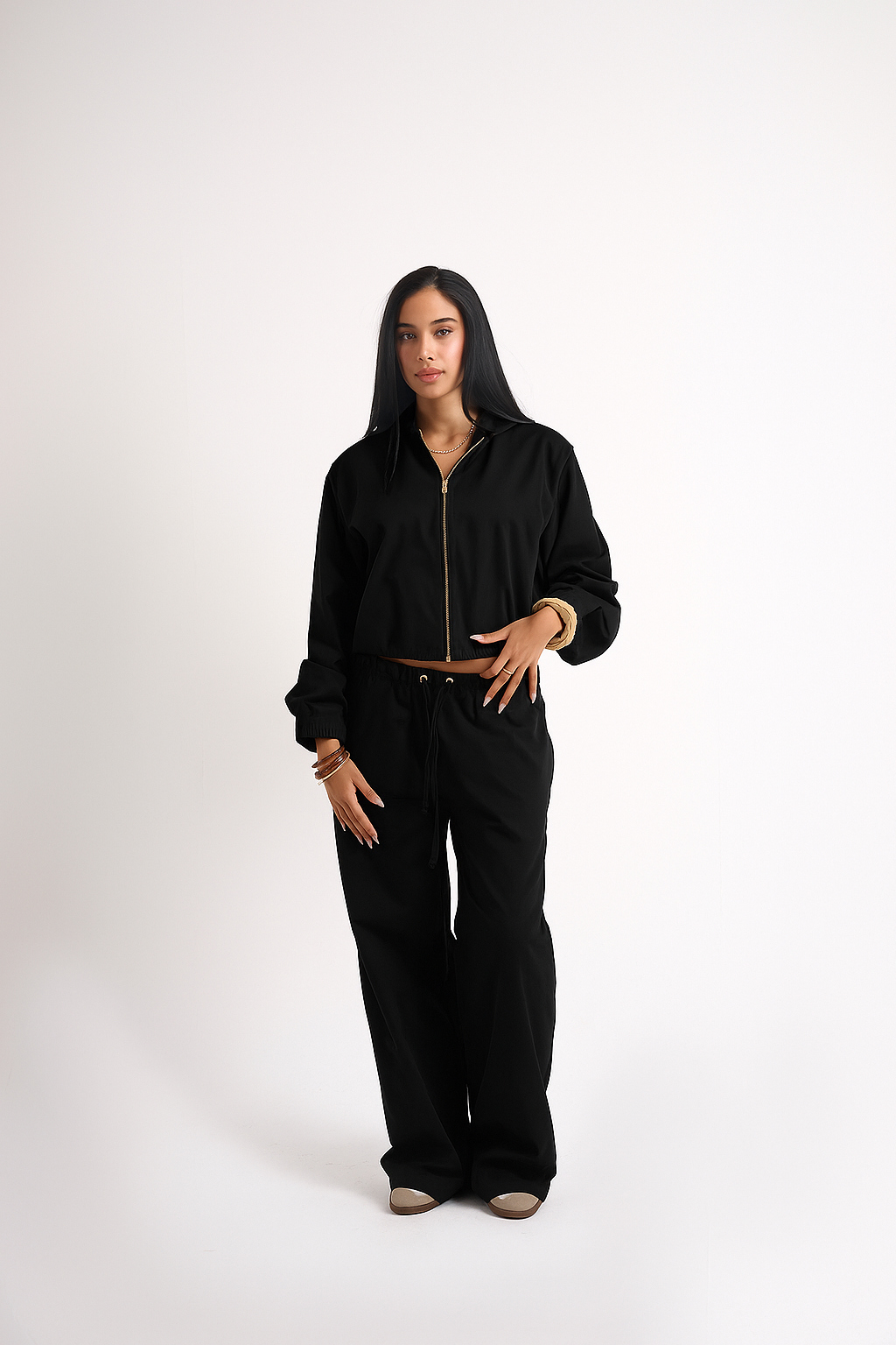 HOODIE BOMBER JACKET TRACK SUIT