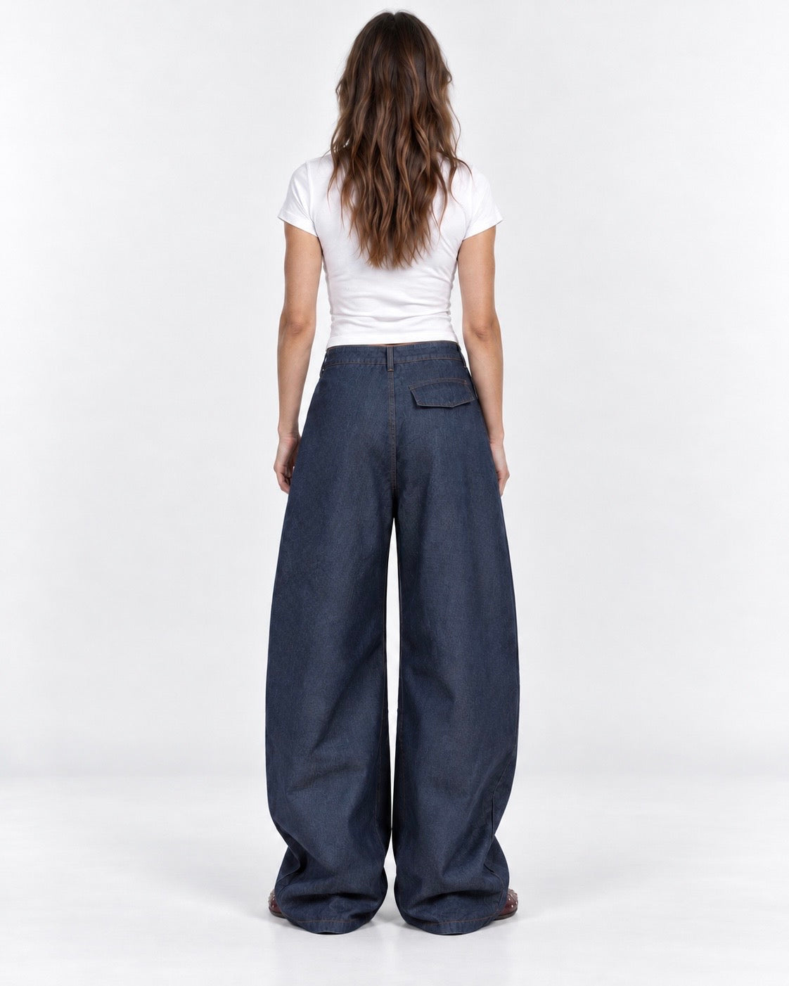 Balloon Pleated Pant