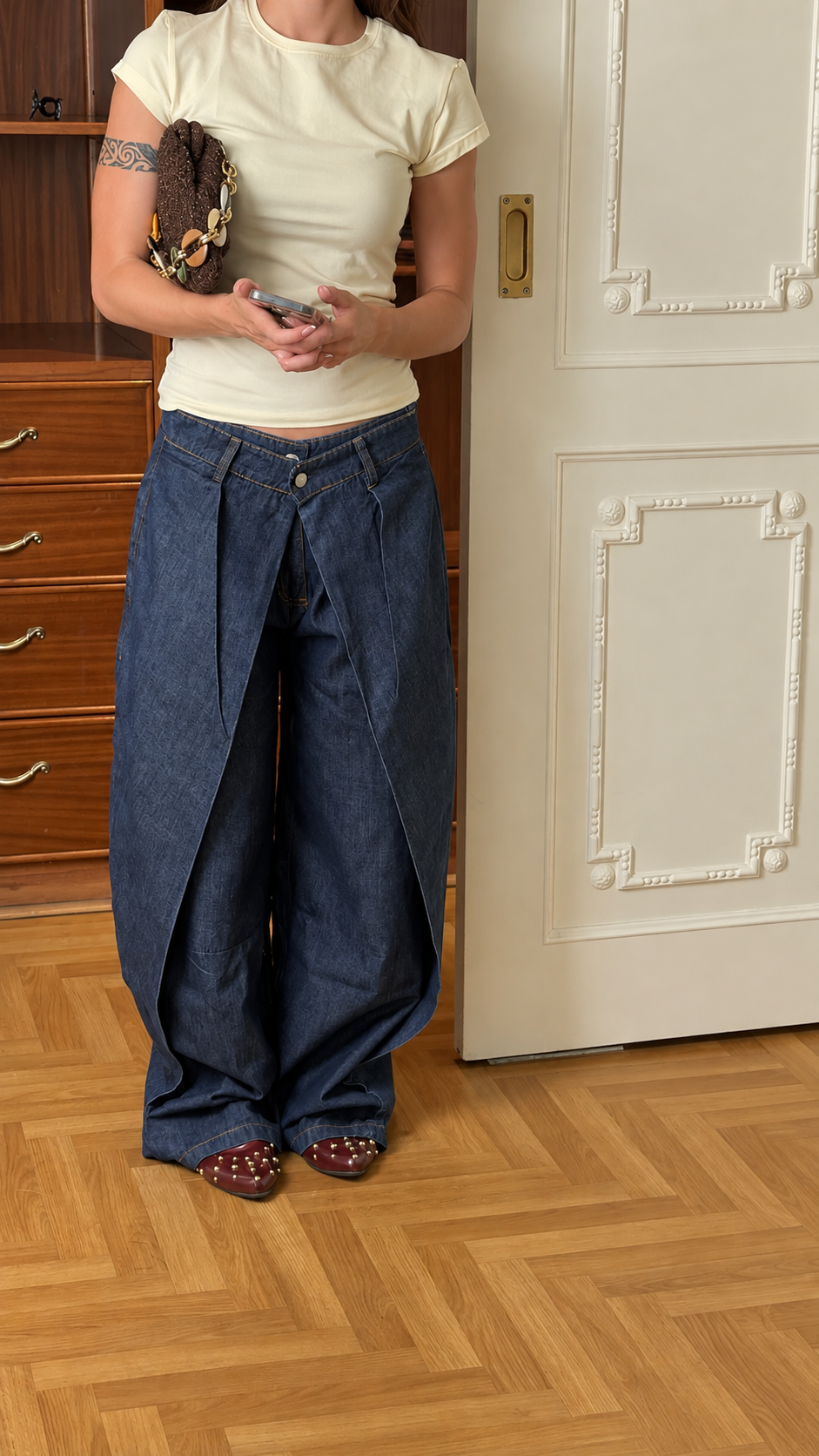 Balloon Pleated Pant