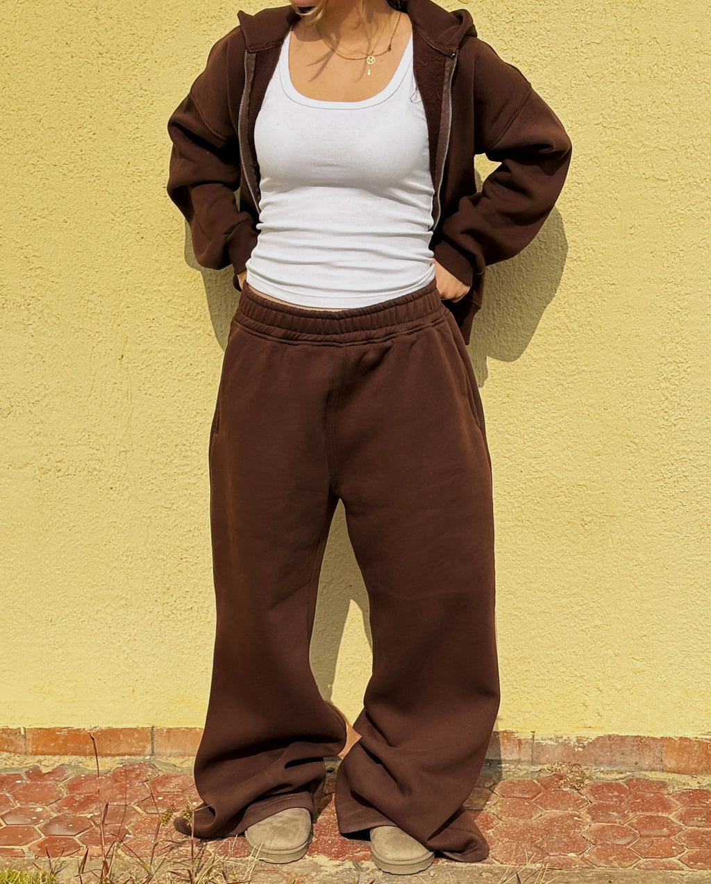 Zip-up hoodie