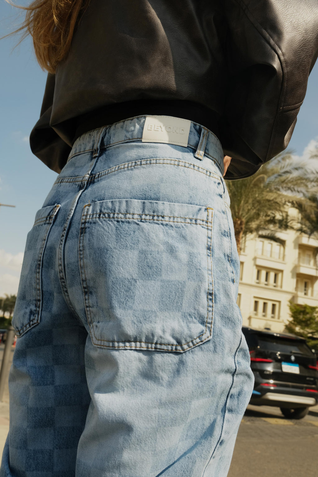 Jacquard Jeans