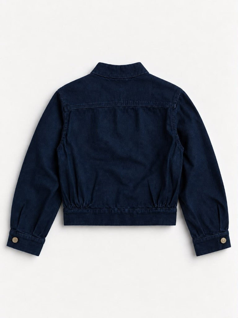 Chinese denim jacket - back